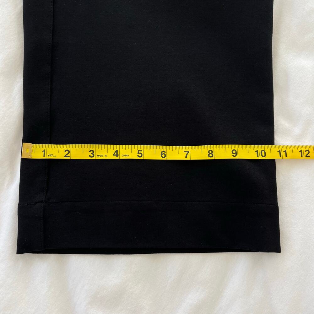 Quince Black Cropped Wide-Leg Pants - Picture 13 of 13